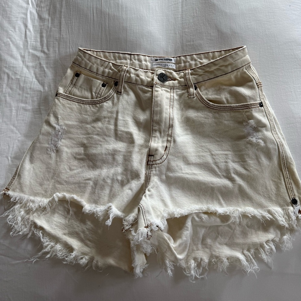 One Teaspoon Jean Shorts